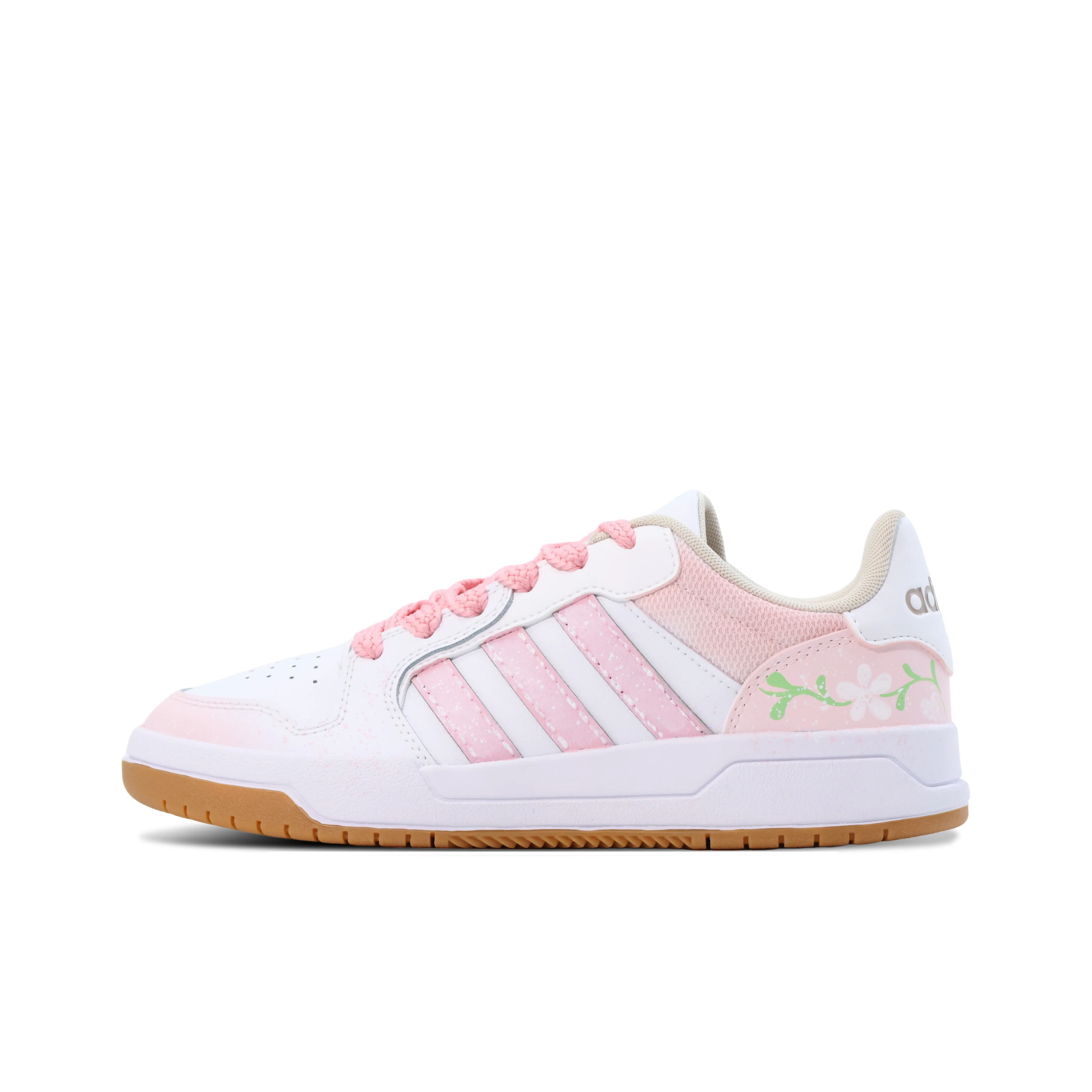 Adidas ENTRAP Leather Low top Skateboard Shoes Unisex White Silver JP9960Team2092-