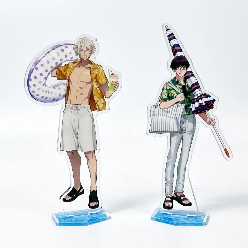 15CM Anime The Night of Purgatory Acrylic Keychain Stand Model Ornament Accessories Goods Christmas Gifts