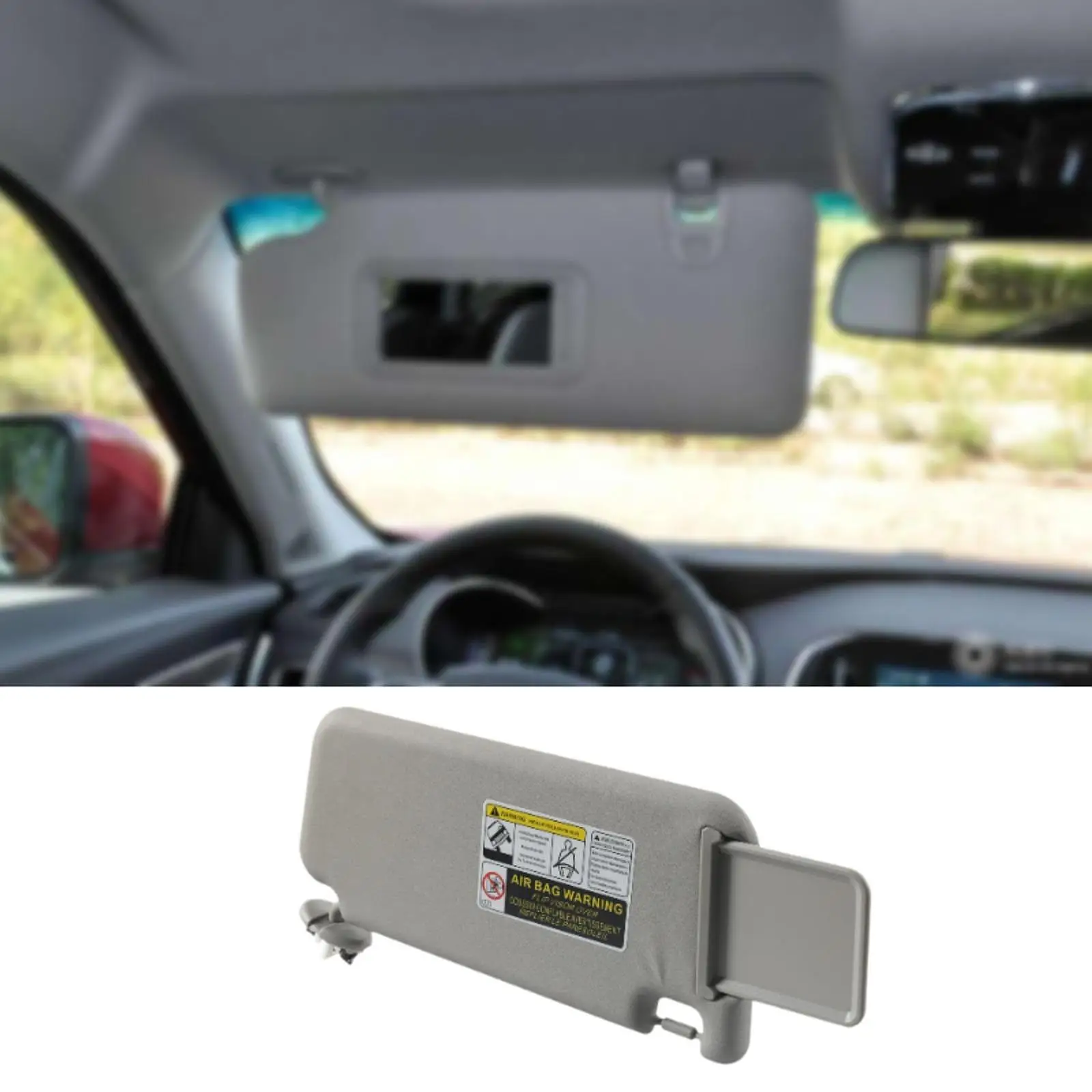 Car Sun Visor Accessory with Makeup Mirror Sun Visor for Toyota for rav4