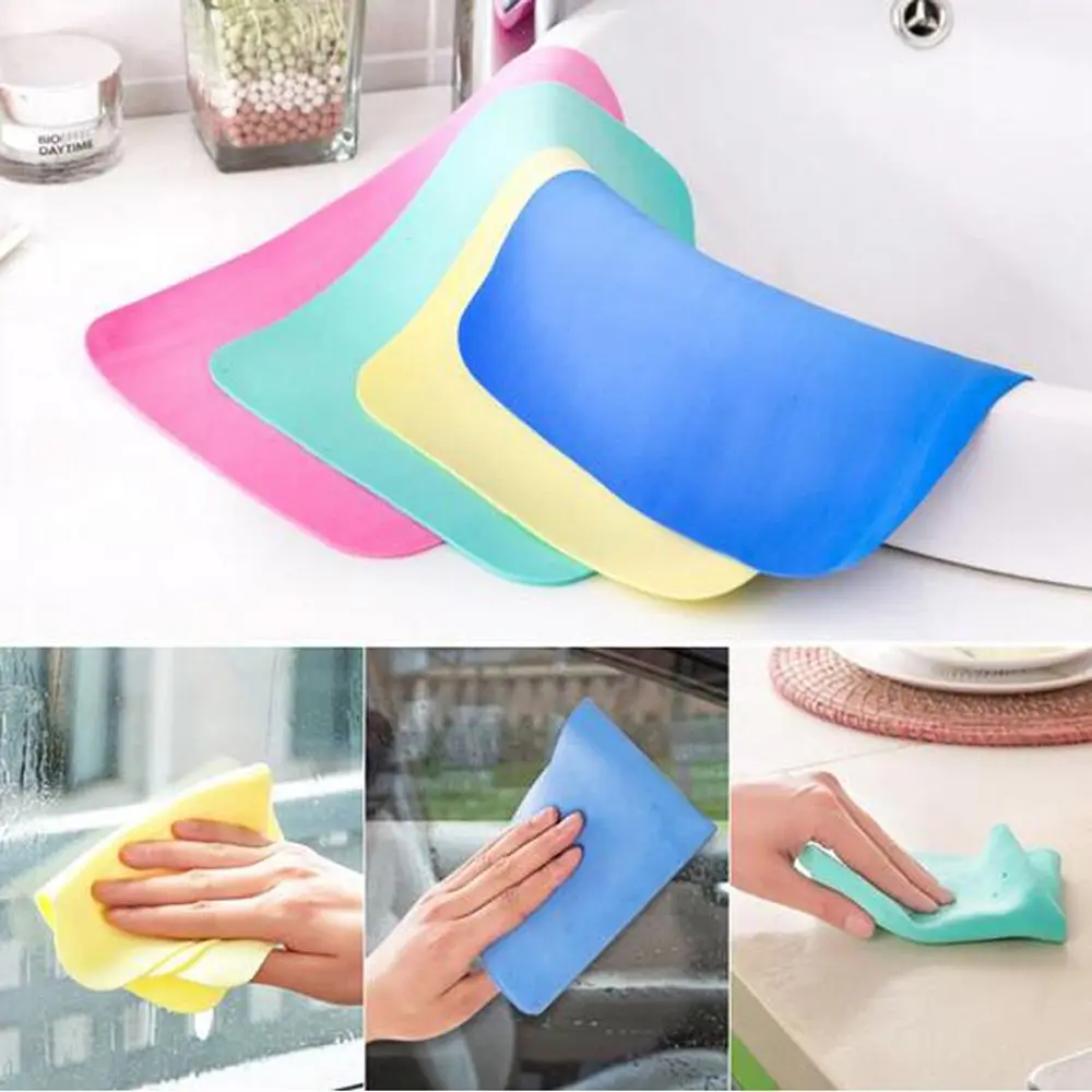 New Home Auto Car Care Absorbent Synthetic Chamois Leather Wipe Towel Car Washing Cleaning Towel