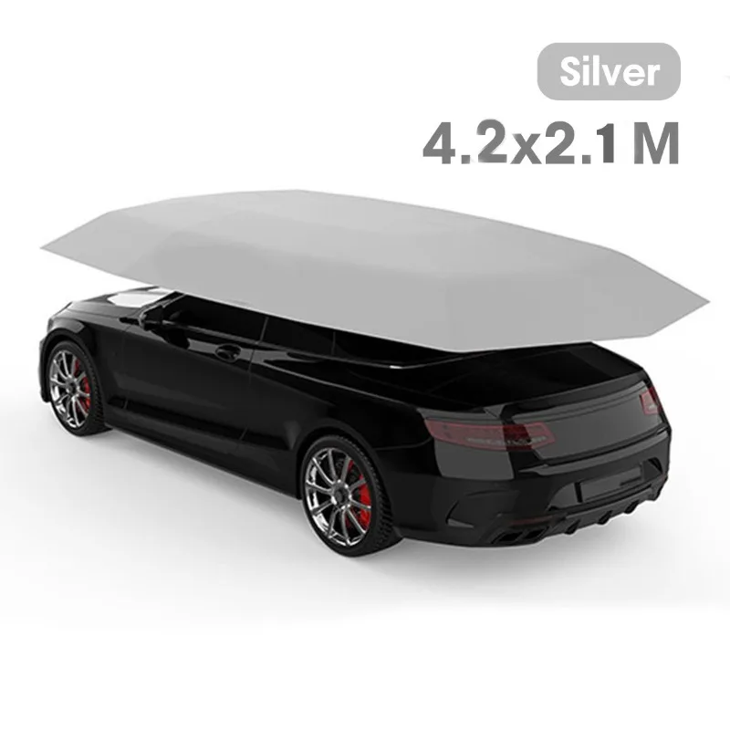 Car insulation hood, sunshade, parasol, car tarp, waterproof and dustproof view 5