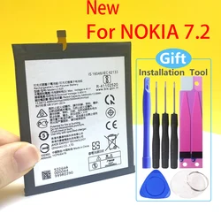 New LC-620 Battery For Nokia 7.2 6.2 TA-1198 TA-1200 TA-1196 3500mAh Mobile Phone+Gift Tools