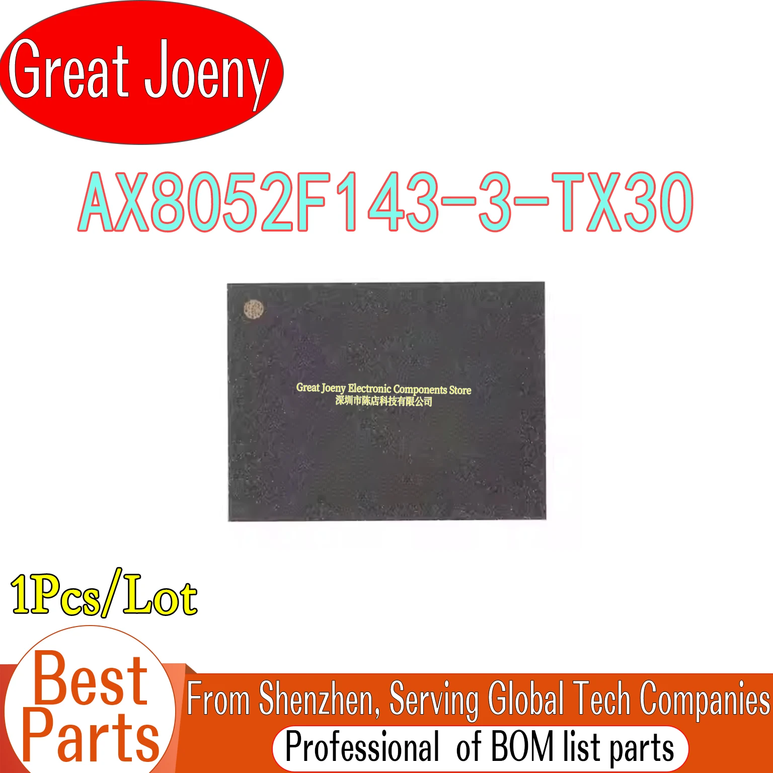 

100% New Original AX8052F143-3 AX8052F143-3-TX30 AX8052F143 IC RF Power Amplifier Chipset QFN-40