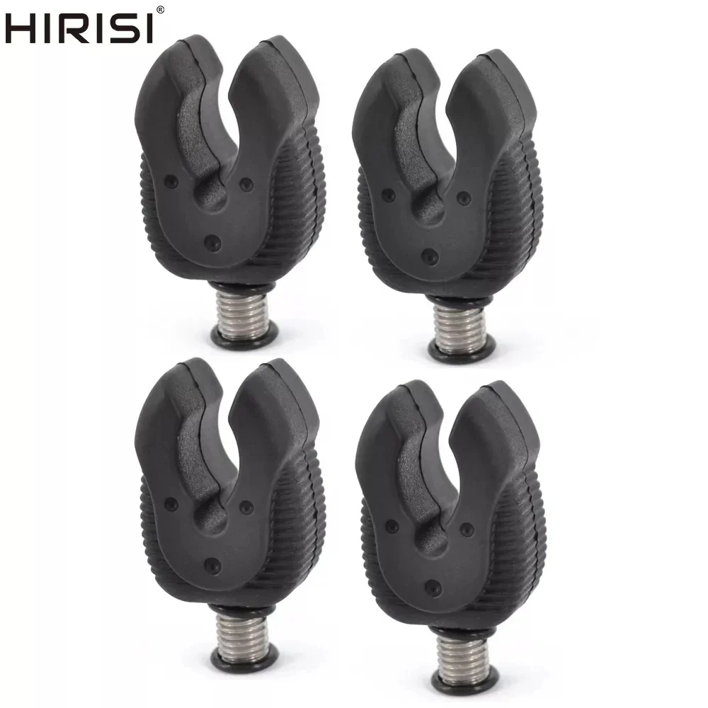 4 x Black Rubber fishing rod rest head Butt Rest Head Gripper Fishing Rod Holder carp Fishing accessories