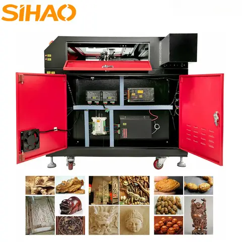SIHAO CO2 130W Laser Engraving Machine Compatible with LightBurn Software | Precision Laser Tube Play Woodworking Tools