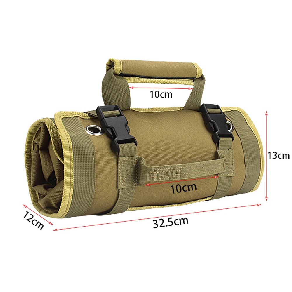 Multi-purpose Hardware Tool Bag Professional Multi-pocket Roll Storage Bag Portable Storage Bag Waterproof Bag Pliers Wrench