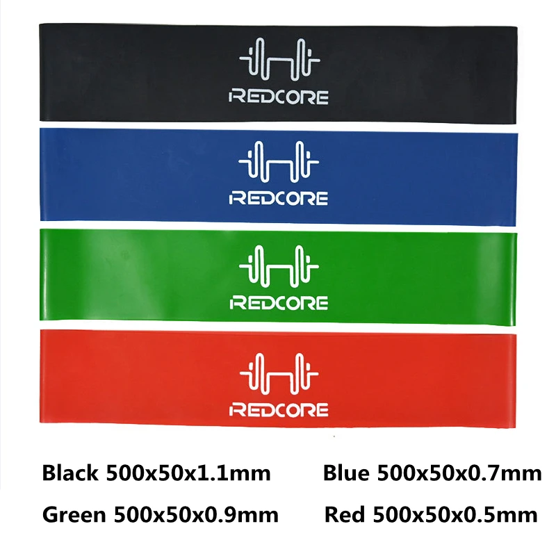 XC Resistance Bands 4/5/6 Levels Workout Exercises Elastic Fitness Training Yoga Loop Band Rubber Bands Yoga Fitness Equipment image 3