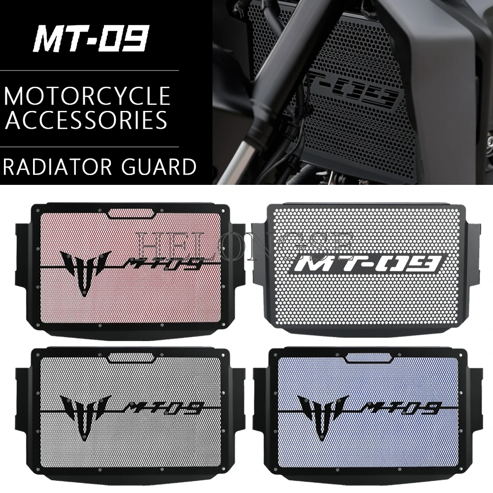 

For Yamaha MT 09 MT-09 SP 2025 2024 2023 2022 2021 Motorcycle Accessories Radiator Grille Guard Cover Protector MT09 MT 09 SP