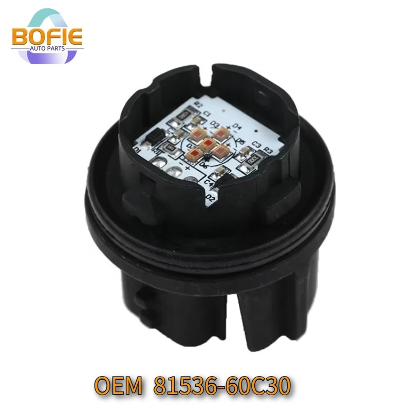 

OEM 8153660C30 81536-60C30 Модуль заднего фонаря, индикатор стоп-сигнала для Toyota Land Cruiser Prado 2017-2022