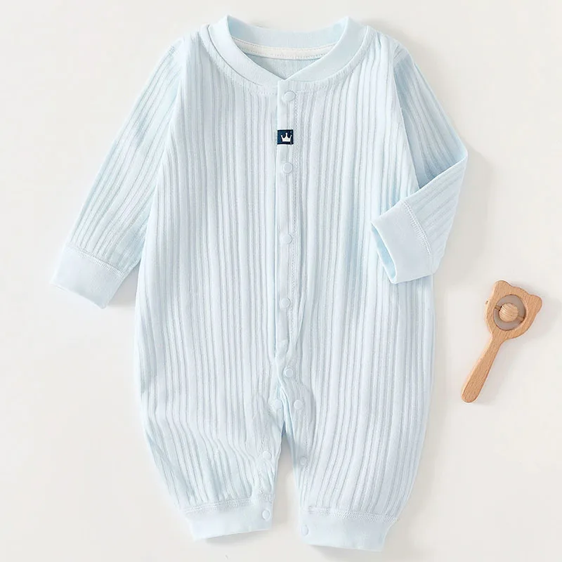 Spring Autumn Infant Boy Girl Clothes Korean Casual Fashion Cute Soft Cotton Long Sleeve Jumpsuits Baby Stuff Newborn Items B273