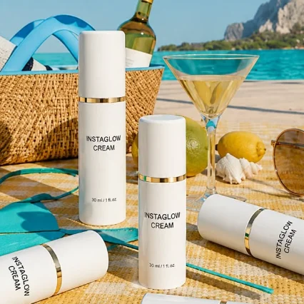 30ml Hydrate Underarm Body Lotion Brand INSTAGLOW Cream Brighten Dullness Sooth Niacinamide Centella Asiatica Aromatic Bodycream