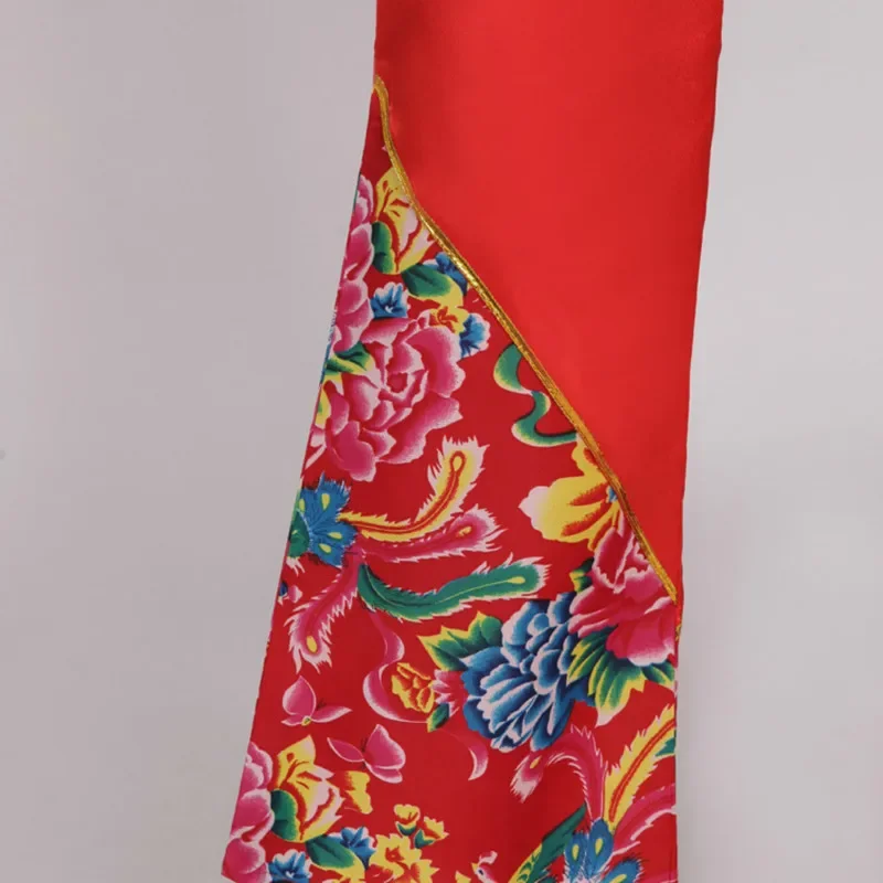 Robe Yangko de danse folklorique traditionnelle chinoise pour femmes, vêtements de danse en ylène, ventilateur national 303, Gelfor