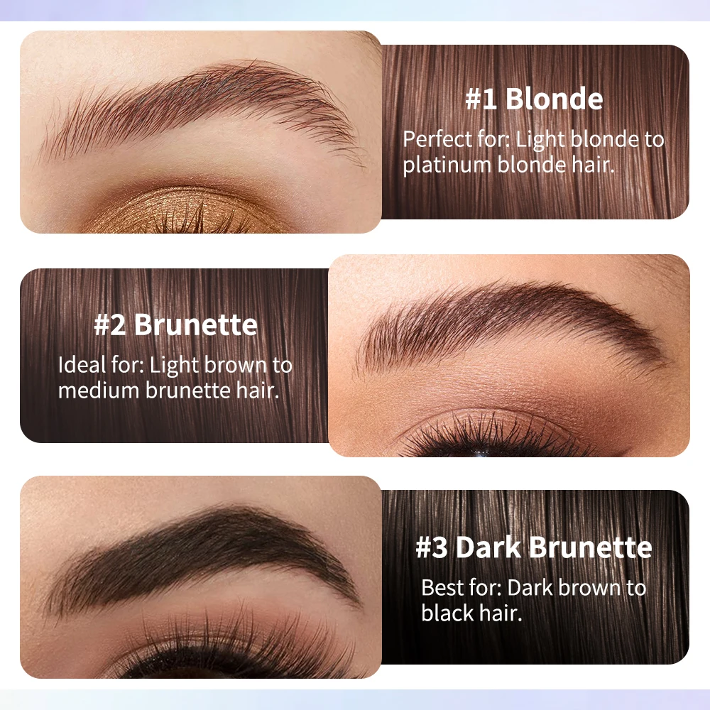 Lakerain Eyebrow Staining Masque Stackable Colors Long Lasting Makeup Effect Smudge-Resistant Moisturizing Eyebrows Dye Cosmetic