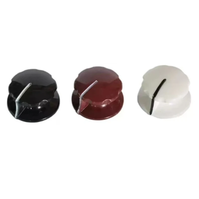 6PCS Control Volume Knob for Electric Guitar Parts Amp Effect Wiring Harness Switch