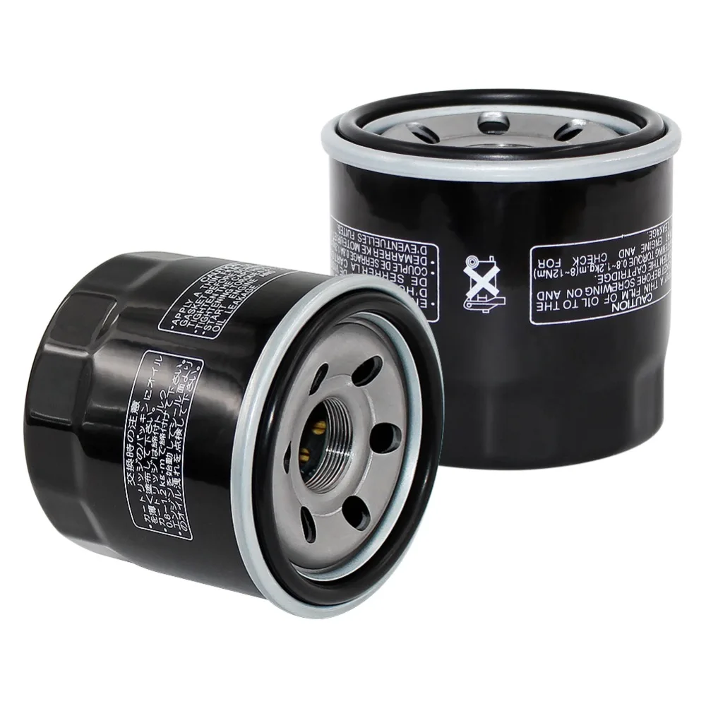1/2/3 pcs Motorcycle Oil Filter For Kawasaki KLV1000 KLV 1000 2004 2005 2006 view 2