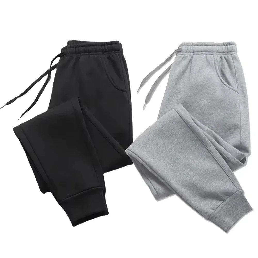 2025 Hot Sale Women Pants Winter Running Pants Joggers for Men Sweatpant Sport Jogging Fitness Gym Fleece Solid Color Trousers