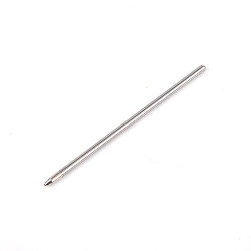 Imagen 2 del producto Lote de 10 bolígrafos de cristal y diamante de Metal de 6,7 cm, recarga especial para bolígrafo, Cartucho de varilla, recarga de tinta central, tinta negra y azul de 0,5mm