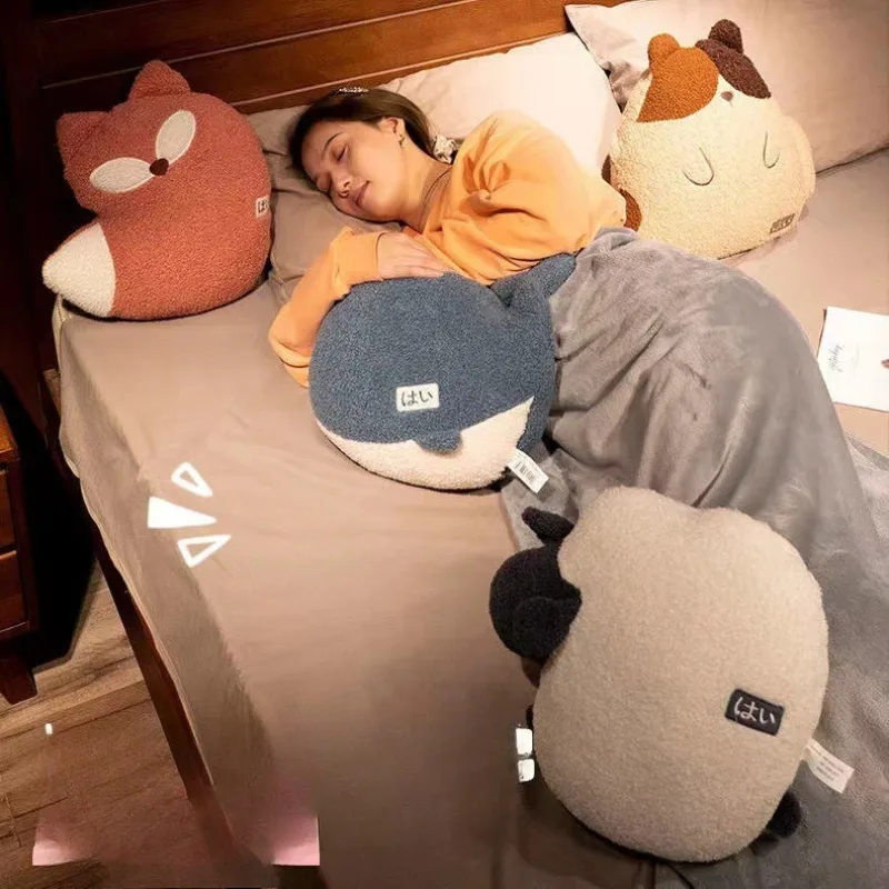 

Женская подушка-плед 2-в-1: для офиса, путешествий, сна, мягкий плюшевый чехол, компактный автомобильный плед, многофункциональный плед для дивана, незаменимый аксессуар