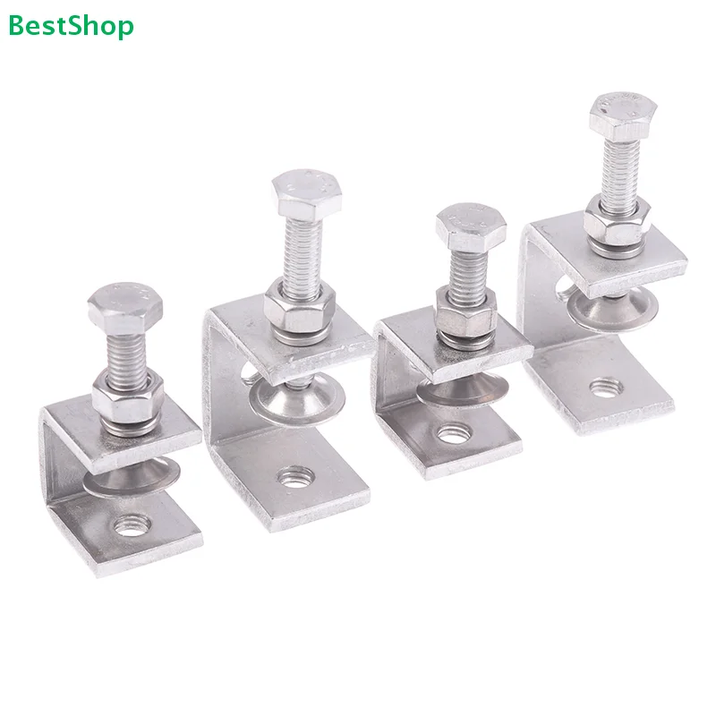 〔R〕Adjustable Metal L Bracket Set | Stainless Steel Hardware Fasteners for Mounting & Fixing (Multiple Sizes)