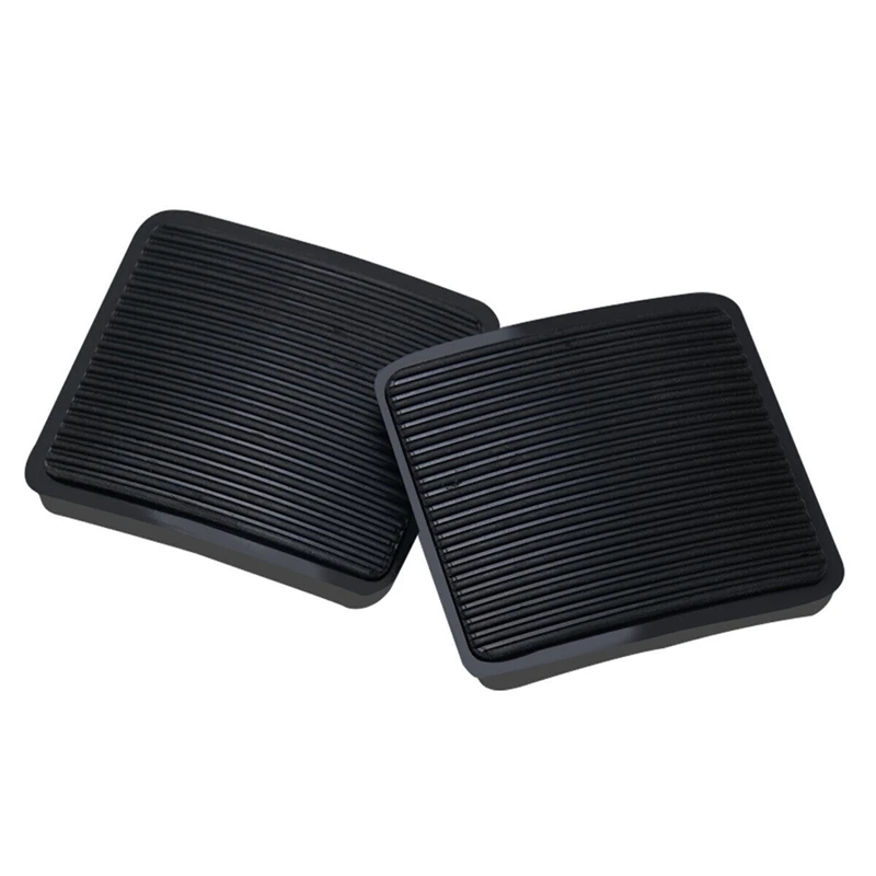 2 Pcs Brake Pedal Clutch Pedal Rubber Pads Set F07A-2457-AA For Ford Ranger 1991-2007 Mazda B2500 Thru B4000 1994-2007