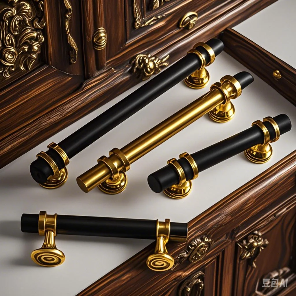 Golden Silver Door Drawer Furniture Kitchen Knob Modern Handles Drawer Cabinet Furniture Kitchen Handles For Cabinet Knob Simple