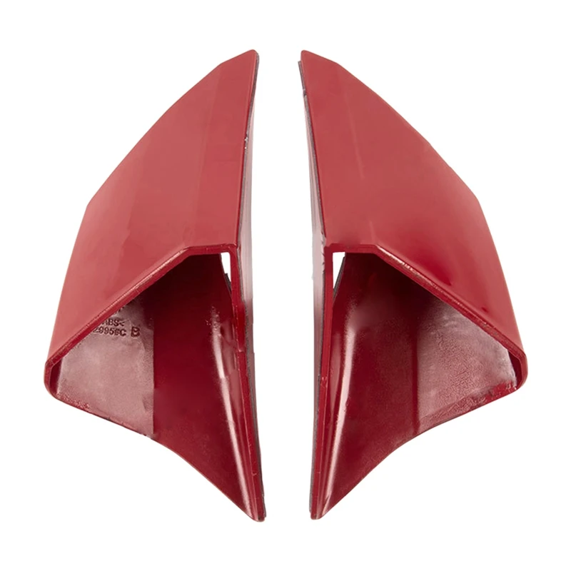 Motorcycle Red Side Deflector Wind Fixed Wind Wing Air Inlet Wing Shark Fin for Honda CBR650 19-23 Moto Modification