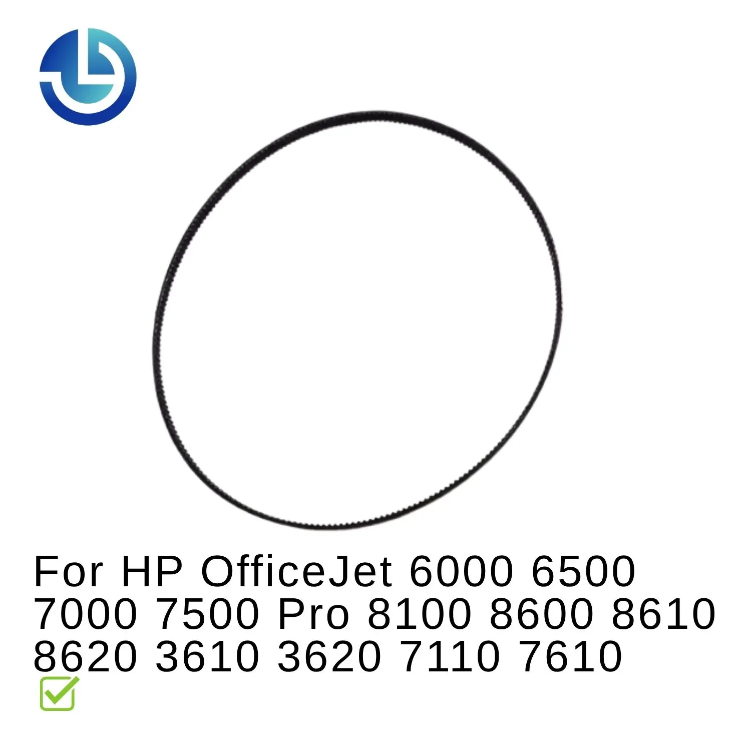 CM751-40275 240mm Feed Out Paper Drive Belt for HP OfficeJet 6000 6500 7000 7500 Pro 8100 8600 8610 8620 3610 3620 7110 7610