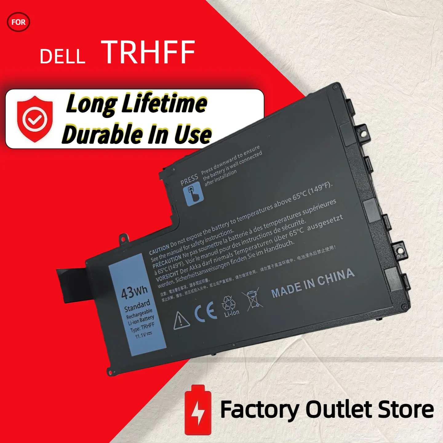 Wholesale And Retail❗❗❗  TRHFF Battery For Dell Inspiron 5547 5545 5548 5557 5445 5448 5447 5457 3450 3550 1V2F6 01V2F 0PD19