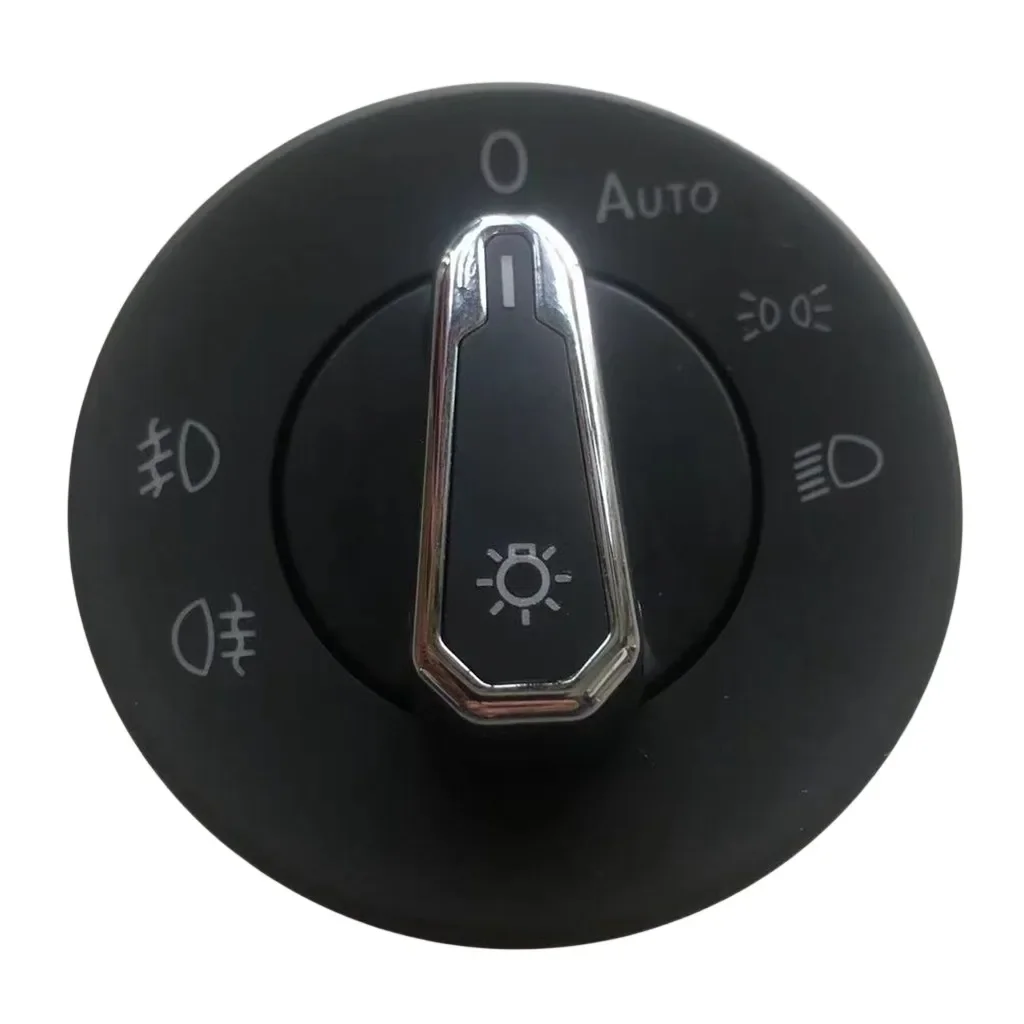 

Аксессуары для интерьера, автоматический хромированный переключатель управления фарами, применяется к VW New Passat Bora Jetta 5G 1941431 H 5G1 941 431 H