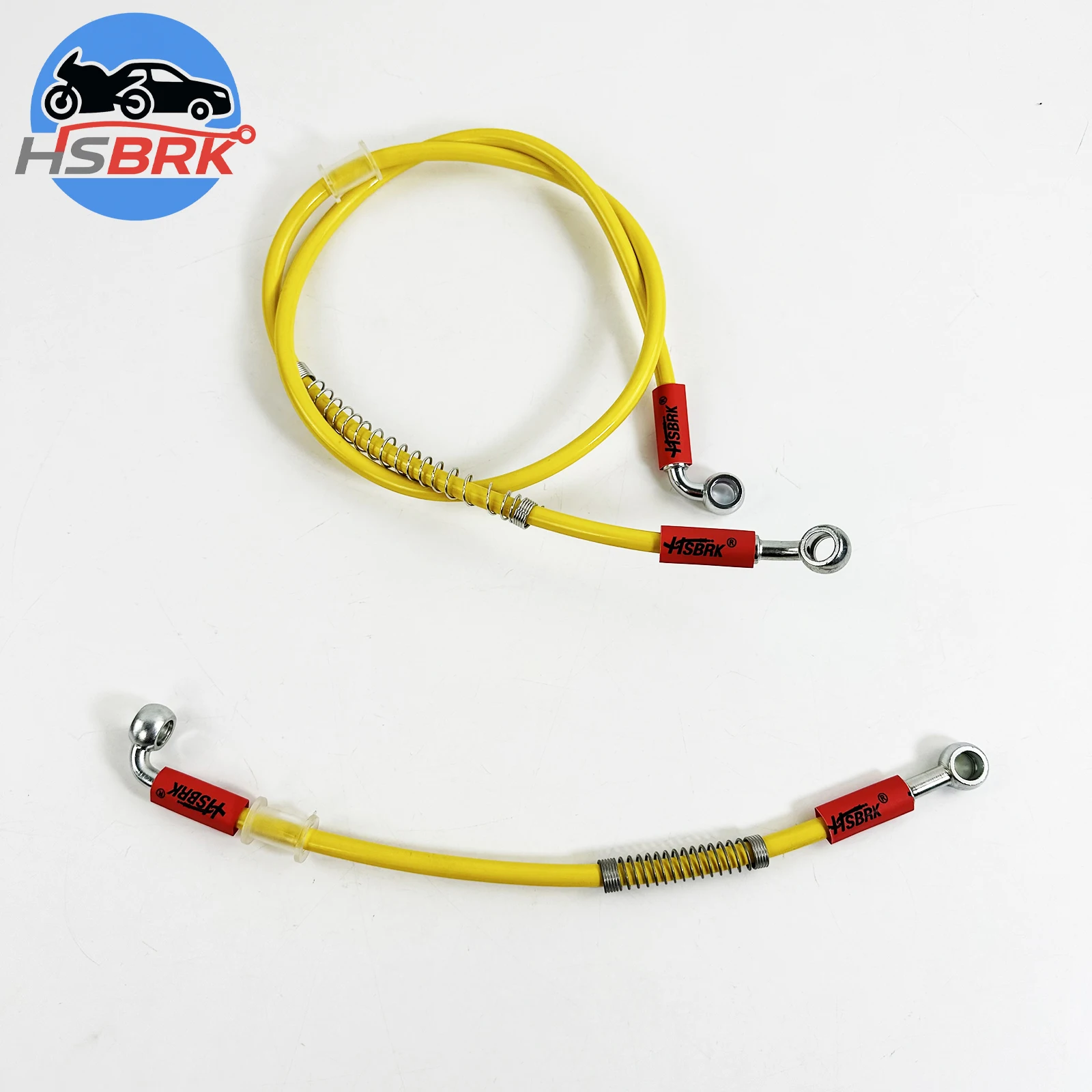 Universal 10-200CM for Car Motorcycle Modification High Performance Stainless Steel Braided Nylon Brake Hose Kit Brake Line