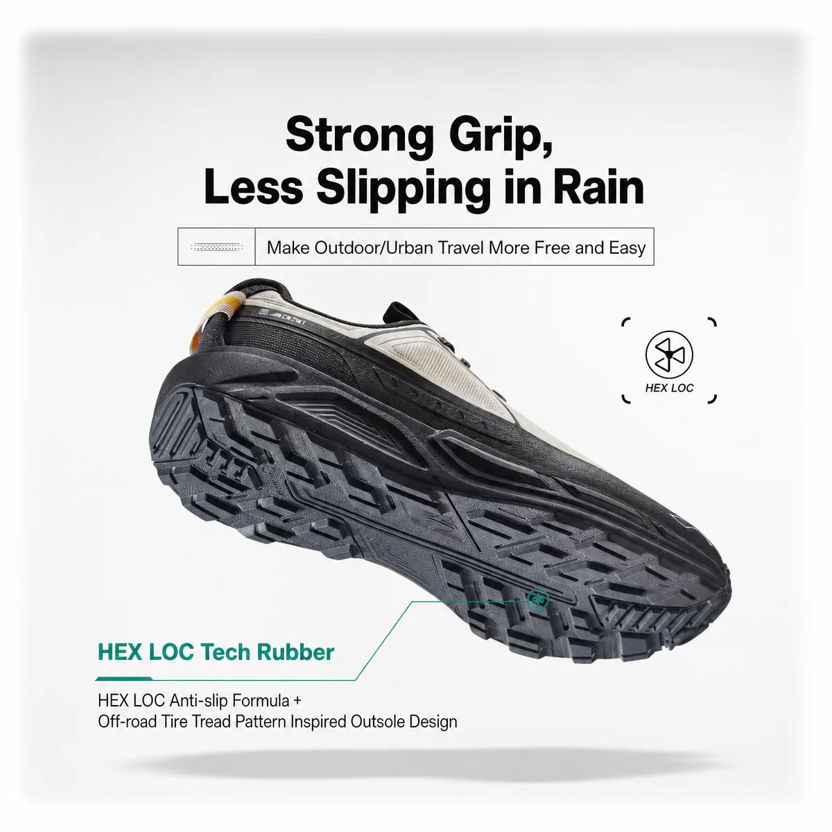 Li-Ning Unisex AXJ STRIDE 2 Zapatos de senderismo al aire libre COOL SHELL Zapatillas para caminar con amortiguación transpirable y rebote AHTW007