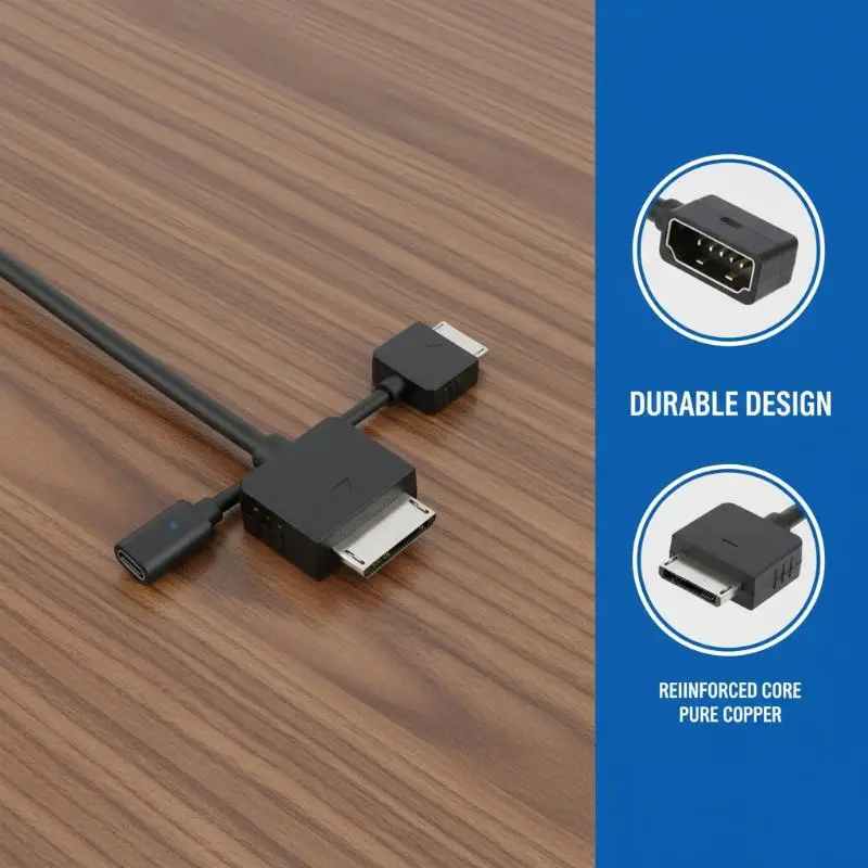 Type C Cable For PSP Go Charging Data Adapter Type USB C LED Converter Cord For PSP Go Game Console Power Supply Wire