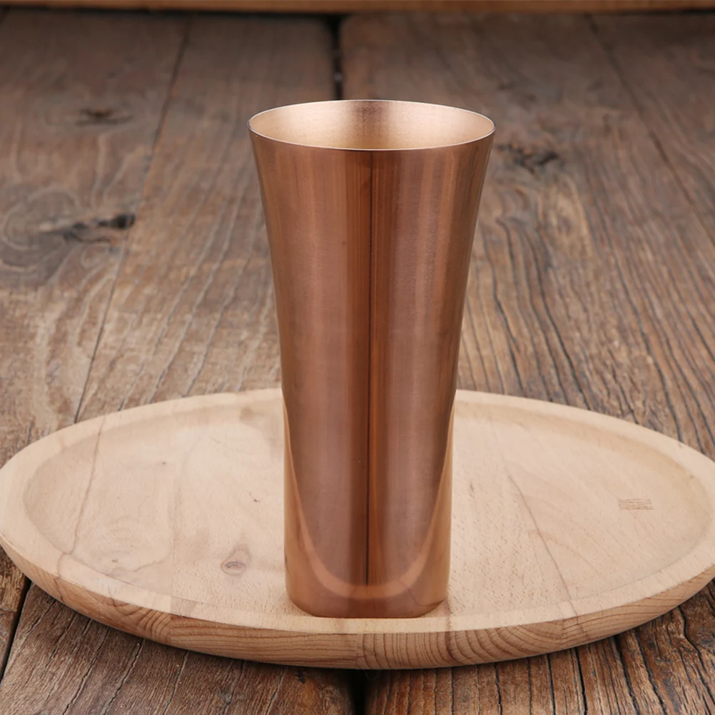 

304 Stainless Steel Flower Vase Rose Gold Rust Resistant Smooth Edge Decorative Vase Ideal for Flower Arrangement Metal Holder