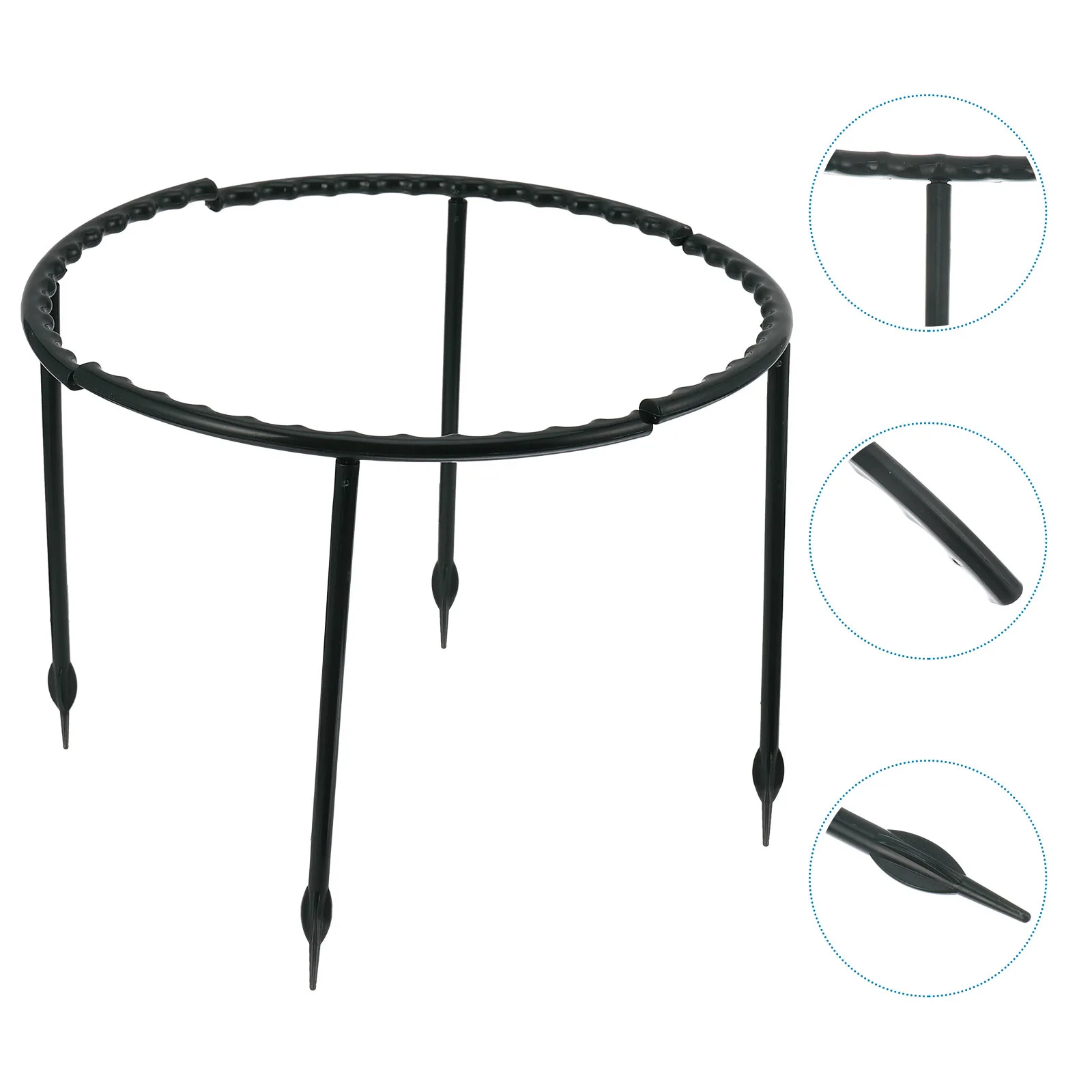 

2-комплектная решетка для цветов, опорная стойка для растений для помидоров, фасоли, огурцов, вьющихся растений, садовый инструмент, пластиковый кронштейн