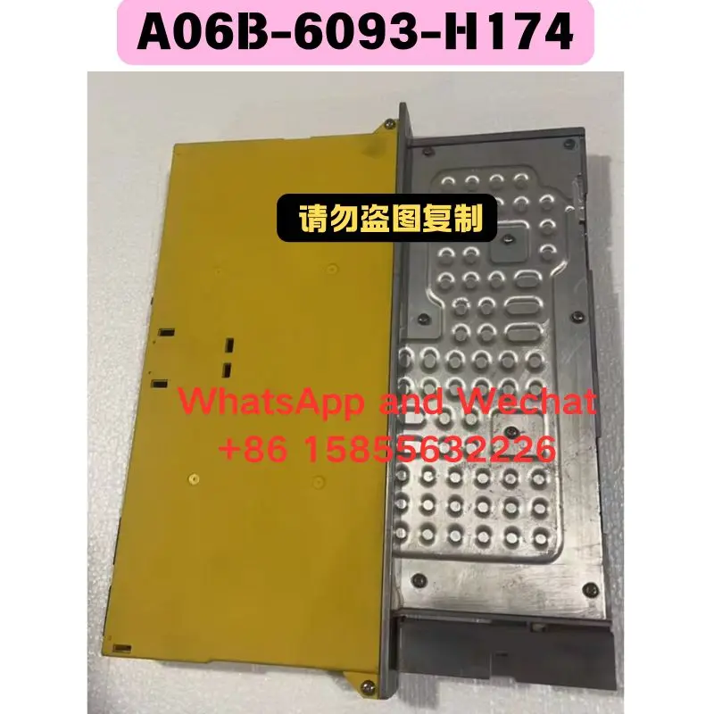 Used OEM disassembled parts Driver A06B-6093-H174 Functional test OK Fast Shipping