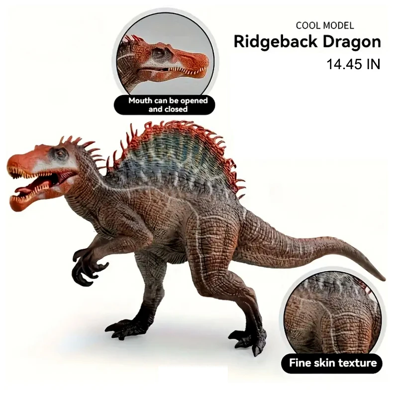 Realistic Giganotosaurus Dinosaur Toys with Movable Jaw, Educational Action Figures for Kids, Perfect Christmas & Easter Gift view 6