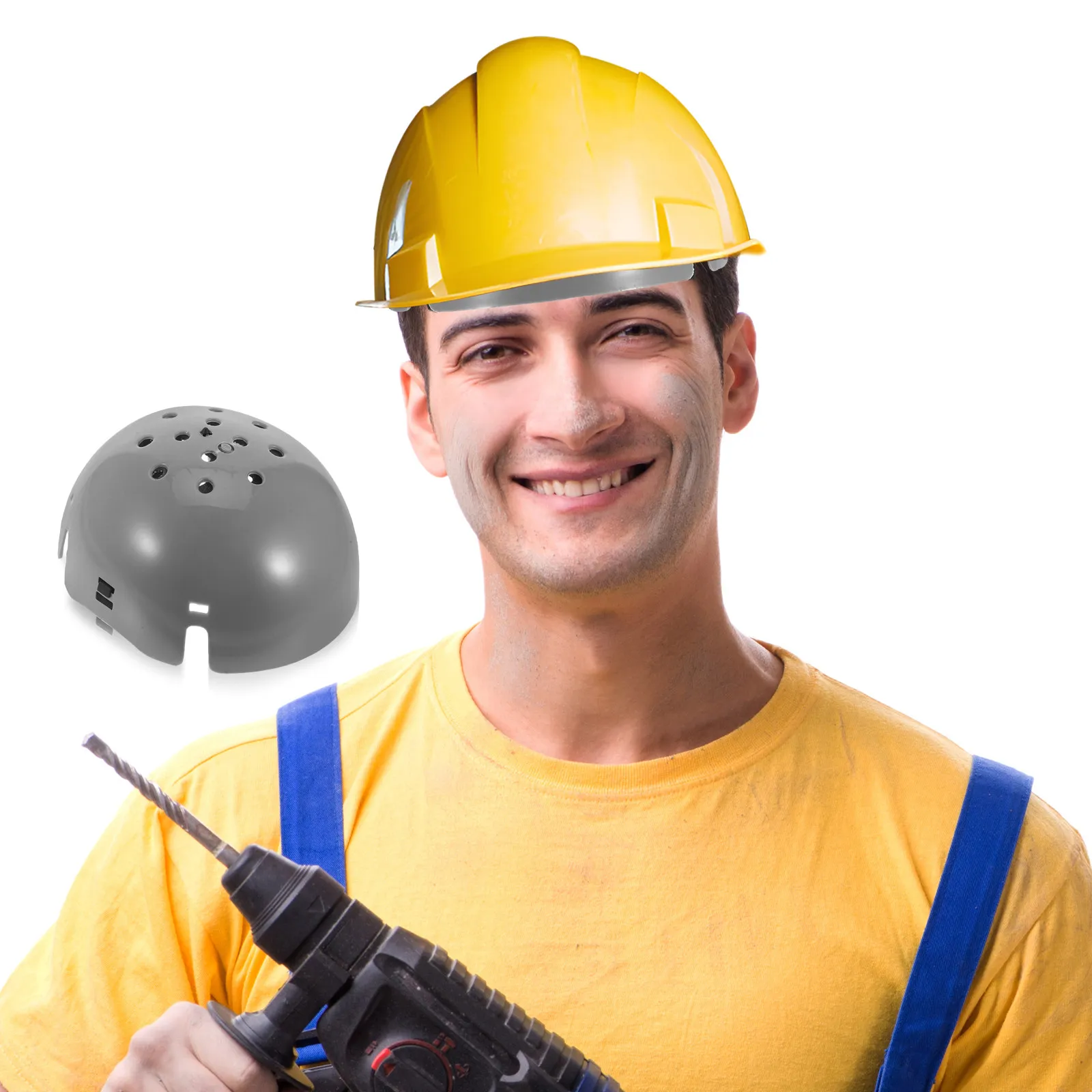 Safety Hat Insert Liner with Impact Absorption Protection Bump Cap Inner Shell Anti-Collision Hat Liner for Cycling