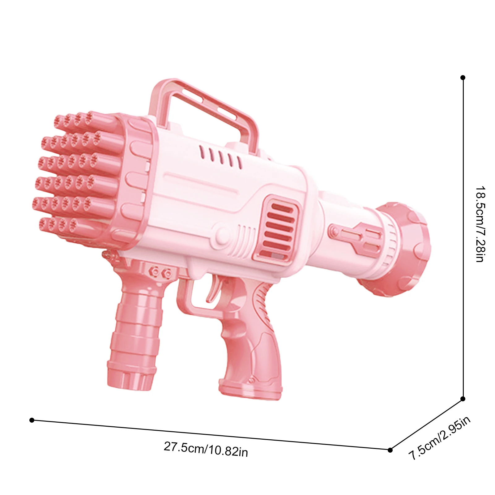 Fusée Flèche Pistolets À Bulles Fusée Flèche Pistolets À Bulles À Bulles Souffleur Machine Gatling-Machine À Bulles Cadeau Pour les Enfants Et Les Tout-petits