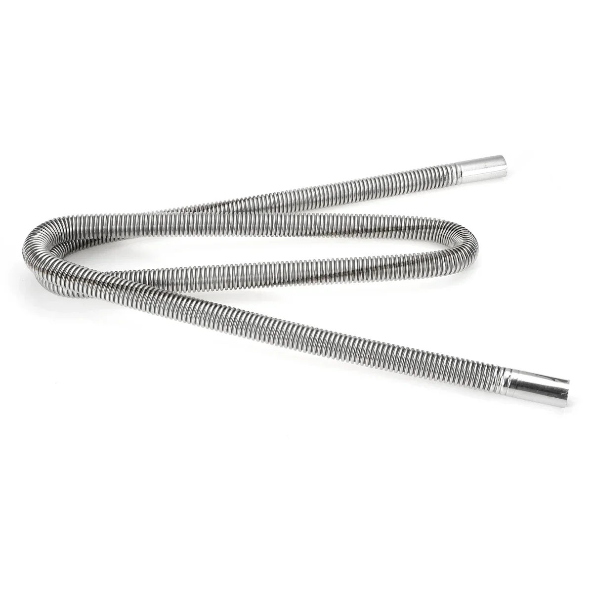 

150cm Air Parking Heater Exhaust Pipe For Diesel Heater with 2 Clamps Stainless Steel Fuel Tank Exhaust Pipe Hose Tube