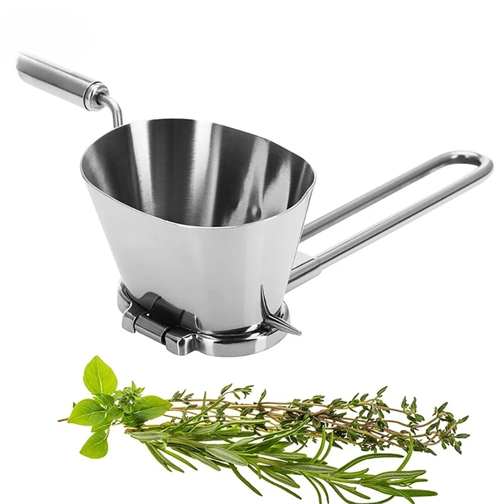 Herb Mill Shredder Stainless Steel Rotary Vegetable Grater Parsley Vanilla Grinder Coriander Mint Cutter Metal Handheld Grinding