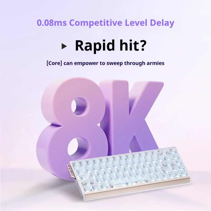 Atk 68RX E-Sports Magnetic Axis Keyboard Special Gaming Universal Desktop Computer Wired Self-Developed Scheme Valorant Keyboard - Image 5
