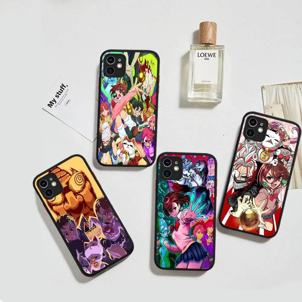 

Anime DandadanS Hot New Matte Transparent Phone Cover For IPhone Case 16 15 14 13 12 11 Pro Max X XS Max Plus