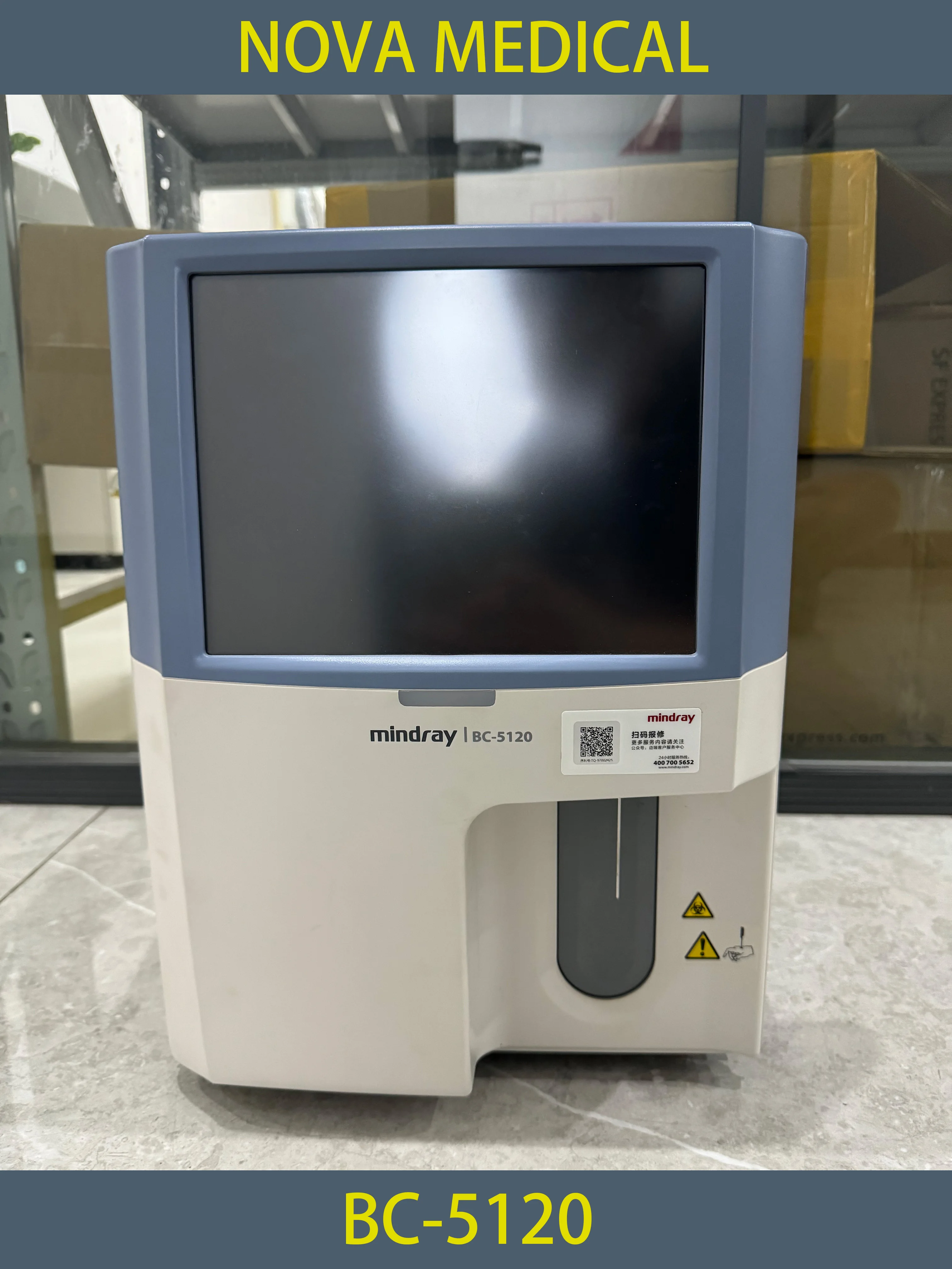 Used Good Condition Mindray BC-5120 5-Part Hematology Analyzer BC-5120