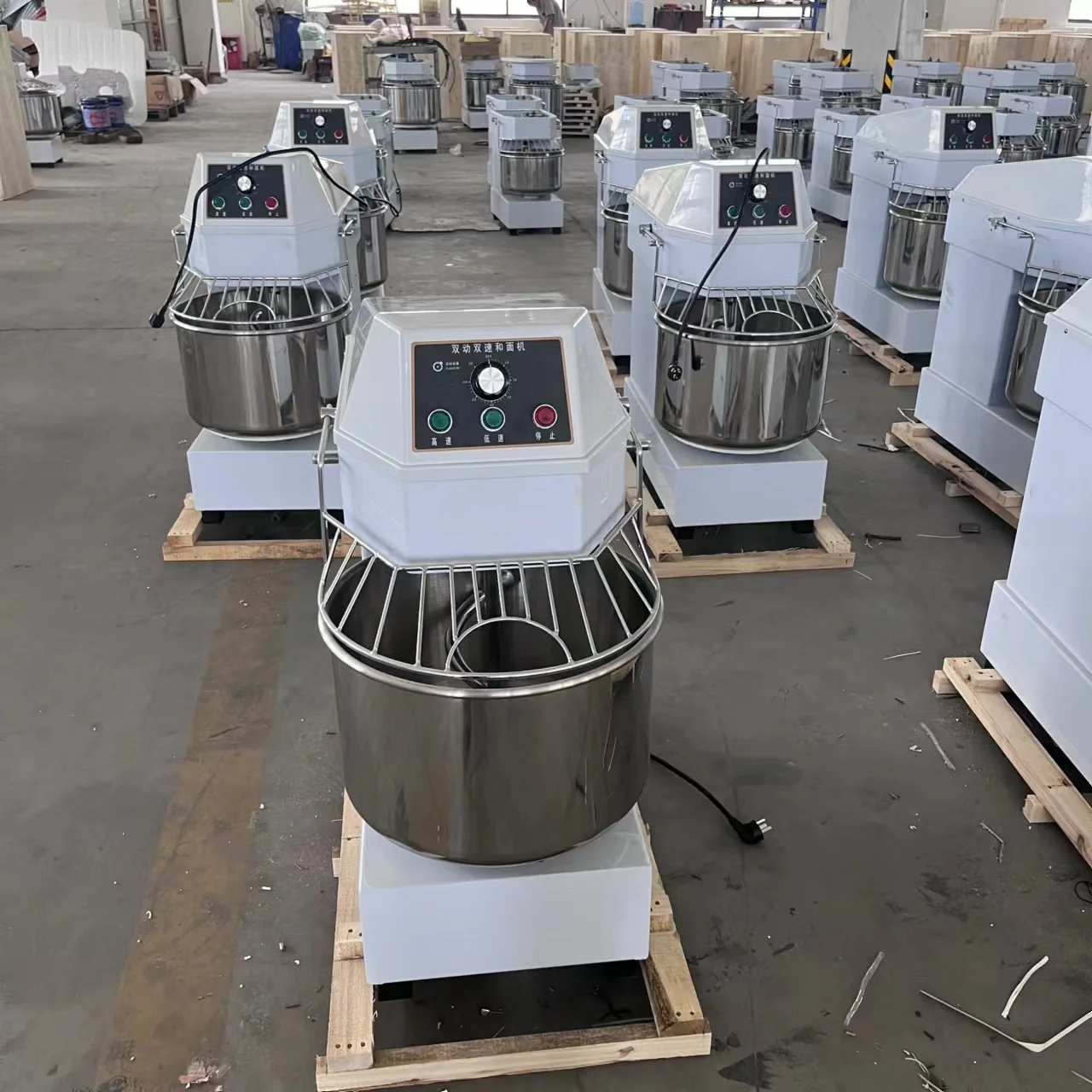 Outlet Commercial Electric Planetary 10l 20 Litre 30l 3kg 5kg 50kg 25kg 100kg Bread Food Bakery Flour Dough Mixer