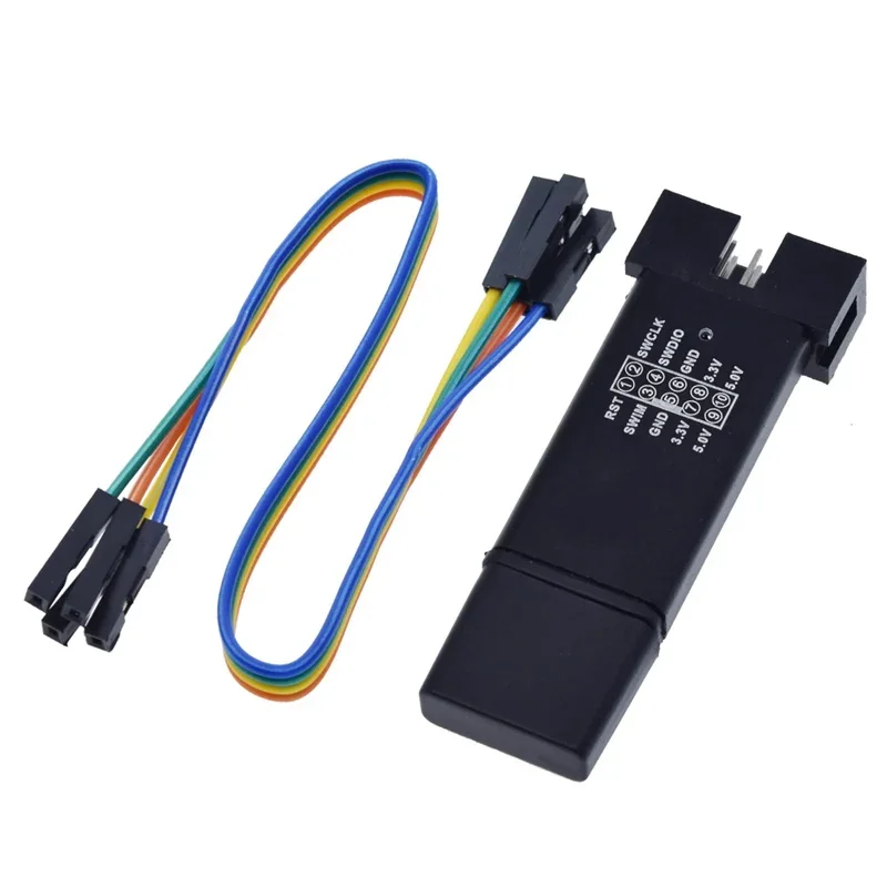 Programador de descarga para arduino, simulador Stlink st-link V2 Mini STM8 STM32, programación con cubierta A41, 1 piezas