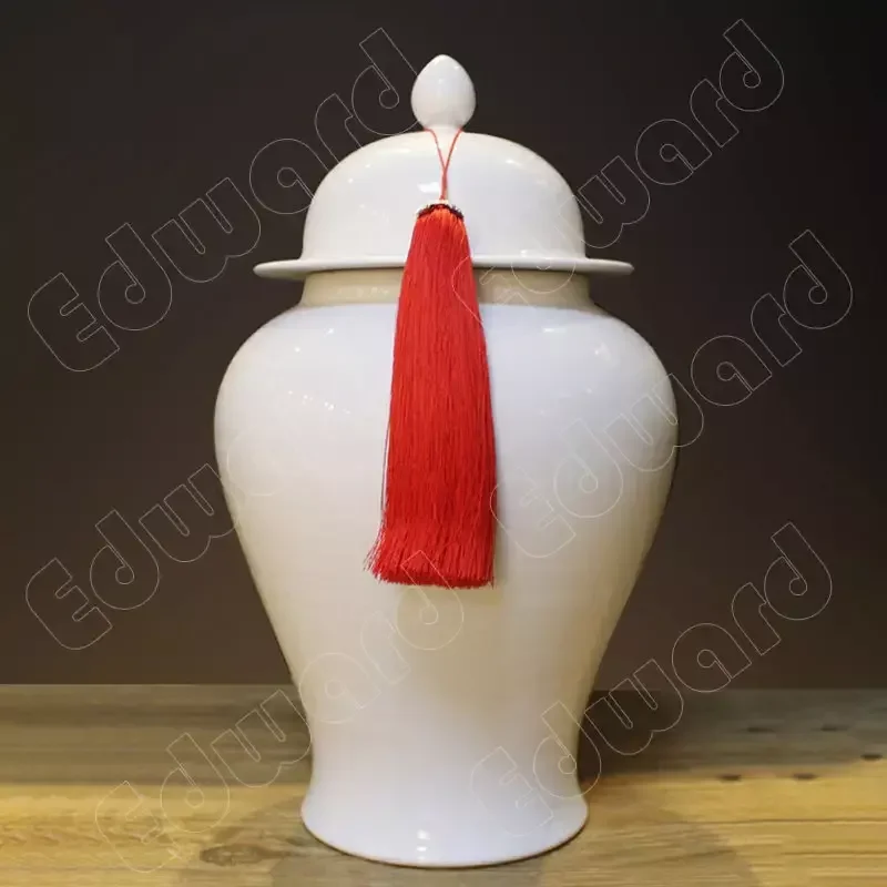 

White Ceramic Vase Nordic Style Ceramic Vases Living Room Decoration Nordic Styles Home Decor Flower Vase Household Crafts Jar