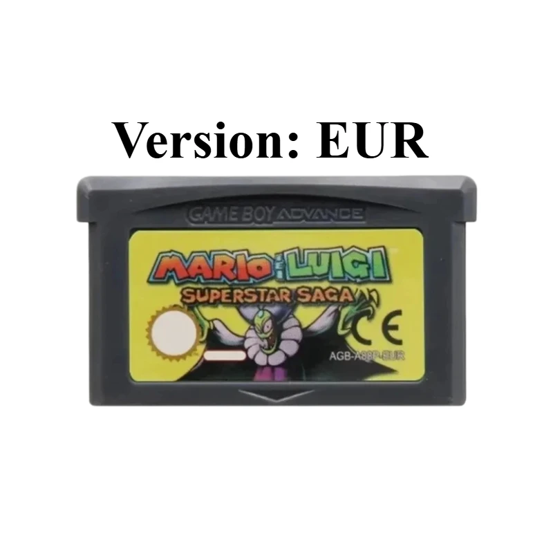 19 verschiedene GBA-Spielkarten in EUR- und USA-Version für Game Boy Advance GBA SP DS Lite, Vintage-Spielesammlung, Geschenk
