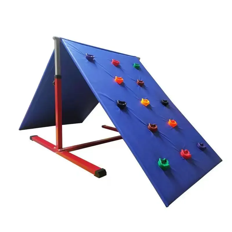 Indoor Or Outdoor Climbing Equipment Colourful Climbing Wall Rocks For Kid