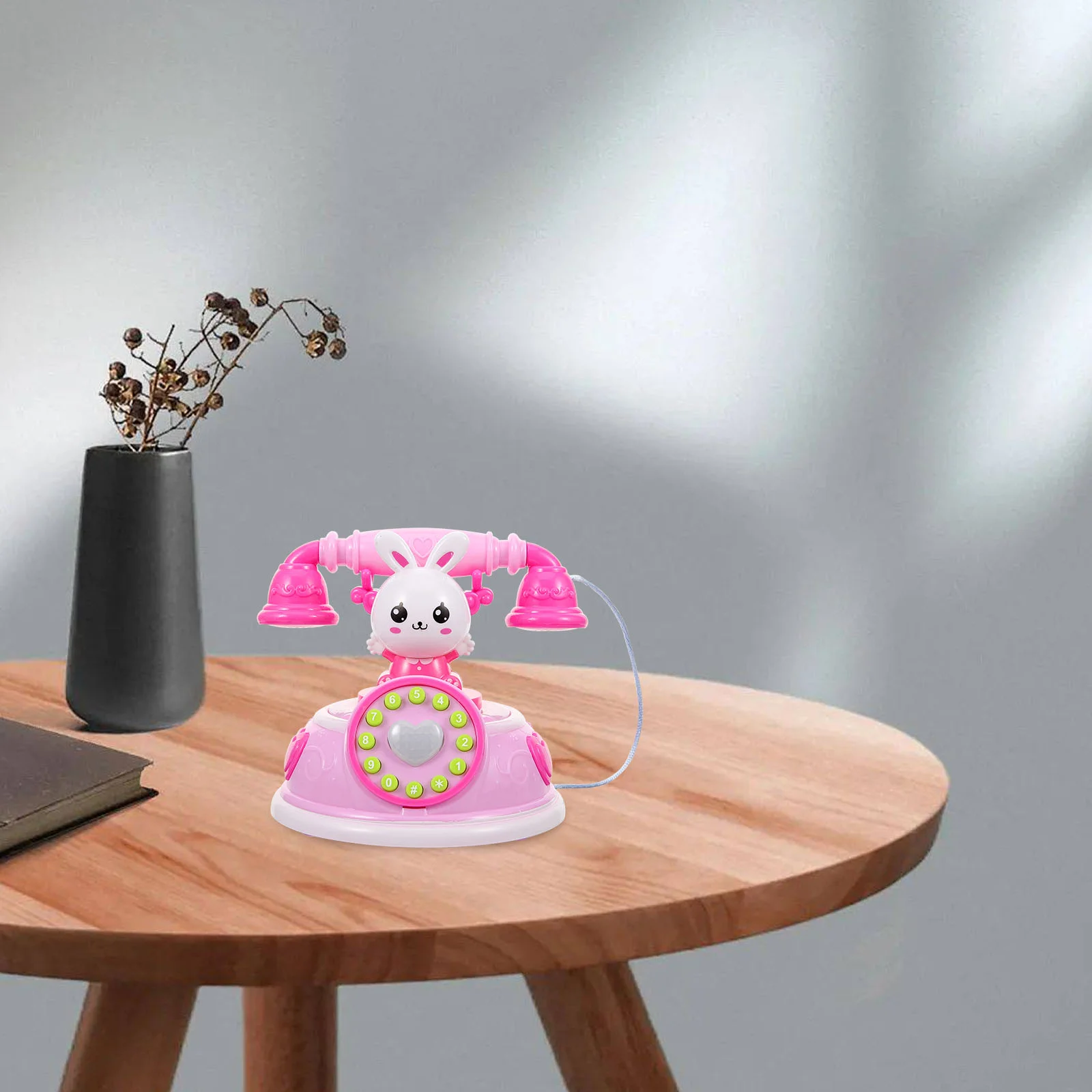 Simulated Telephone Toys for Girls Children Plaything Puzzle Small Plastic Playhouse Kids