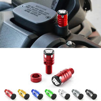 Motorcycle Rearview Mirror Decorative Screws For Royal Enfield Bullet/Meteor/Classic 350/500 Interceptor 650 Continental GT 535